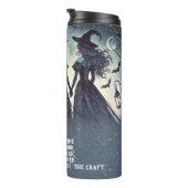 Bouteilles Isothermes Trois sorcières à la soirée d'Halloween étoilée (Tourné sur la droite)