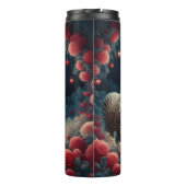 Bouteilles Isothermes Trois zèbres dans un jardin Rose (Dos)