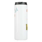 Bouteilles Isothermes Tronc de dinosaure sympa Retour à l'école (Dos)