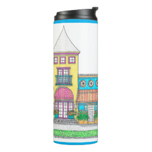 Bouteilles Isothermes Tropical Beach Shop Thermal Tumbler; Turqouise