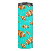 Bouteilles Isothermes Tropical Clownfish & Bubbles Motif (Dos)