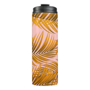 Bouteilles Isothermes Tropical réaliste Feuille Motif tendance Mode C