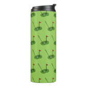 Bouteilles Isothermes Trou de golf avec Motif Drapeau (Tourné sur la gauche)