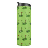 Bouteilles Isothermes Trou de golf avec Motif Drapeau (Tourné sur la droite)