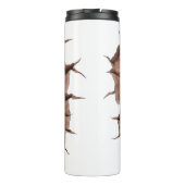 Bouteilles Isothermes Trou fissuré de Bulldog 3D (Dos)