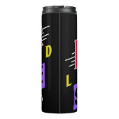 Bouteilles Isothermes Trouble Jamais Semblable Si Mignonne" - Slogan (Dos)