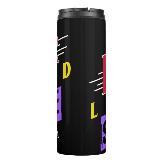 Bouteilles Isothermes Trouble Jamais Semblable Si Mignonne" - Slogan (Dos)