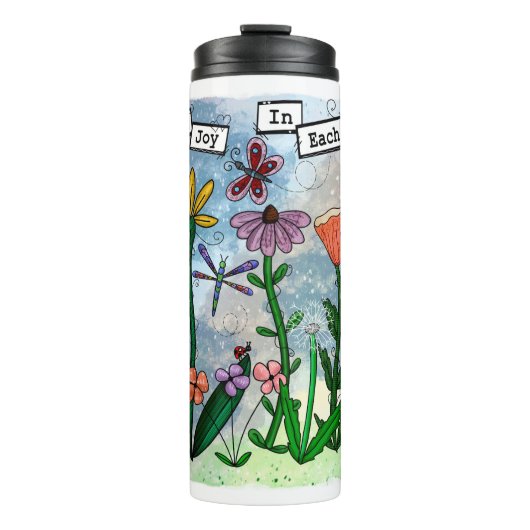 Bouteilles Isothermes Trouvez la joie dans le jour (Devant)