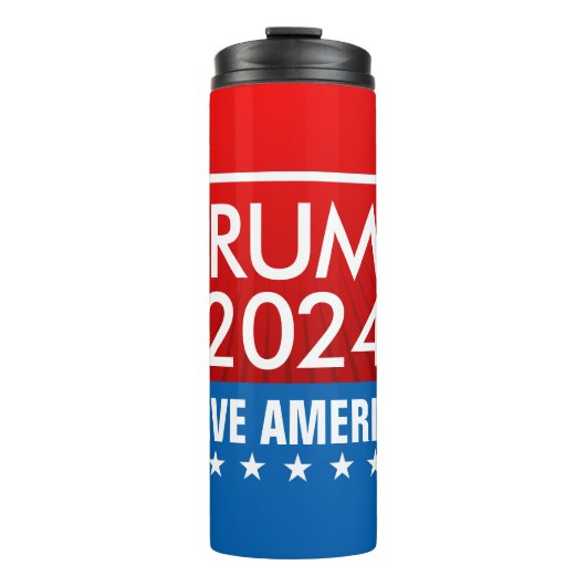 Bouteilles Isothermes Trump 2024 Save America Graphic (Devant)