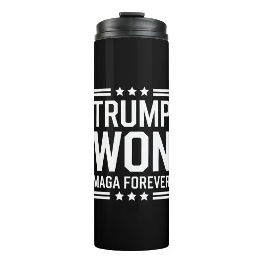 Bouteilles Isothermes Trump a gagné la 47e élection présidentielle améri (Devant)