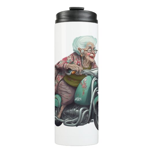 Bouteilles Isothermes Tu es seulement aussi vieille que tu te sens drôle (Devant)