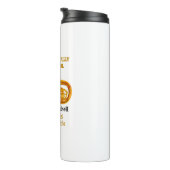 Bouteilles Isothermes Tuba Player High School Band Gold Personalized (Tourné sur la droite)