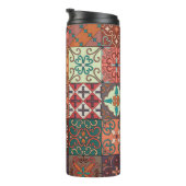 Bouteilles Isothermes Tuiles portugaises : Talavera Style Azulejo. (Tourné sur la droite)