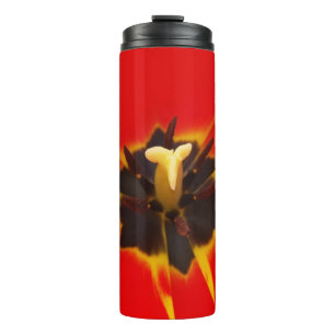 Bouteilles Isothermes tulipe jaune rouge