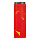 Bouteilles Isothermes tulipe jaune rouge (Dos)