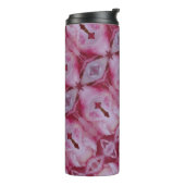 Bouteilles Isothermes Tulipe rose Ikat 4 (Tourné sur la gauche)