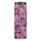 Bouteilles Isothermes Tulipe rose Ikat 4 (Dos)