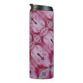 Bouteilles Isothermes Tulipe rose Ikat 4 (Tourné sur la droite)