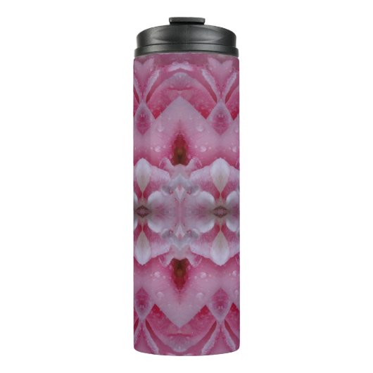 Bouteilles Isothermes Tulipe rose Ikat 5 (Devant)