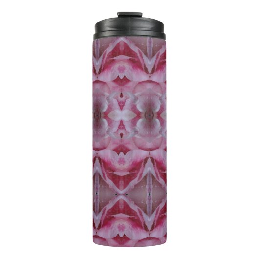 Bouteilles Isothermes Tulipe rose Ikat 8 (Devant)