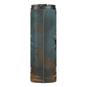 Bouteilles Isothermes Tumbler avec drôle de design de chat (Dos)