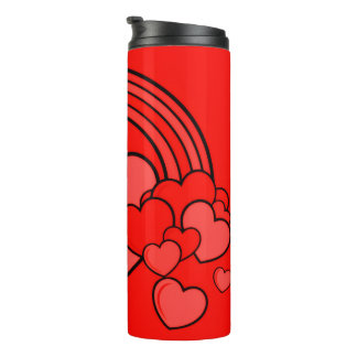 Bouteilles Isothermes Tumbler 'Cœurs' à gogo