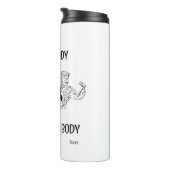 Bouteilles Isothermes Tumbler : Corps occupé / Corps puissant (Tourné sur la droite)
