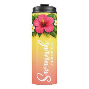 Bouteilles Isothermes Tumbler de vacances personnalisé, Tumbler de tasse