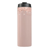 Bouteilles Isothermes Tumbler en acier inoxydable or rose 20oz (Devant)