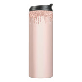 Bouteilles Isothermes Tumbler en acier inoxydable or rose 20oz (Tourné sur la gauche)