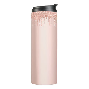 Bouteilles Isothermes Tumbler en acier inoxydable or rose 20oz