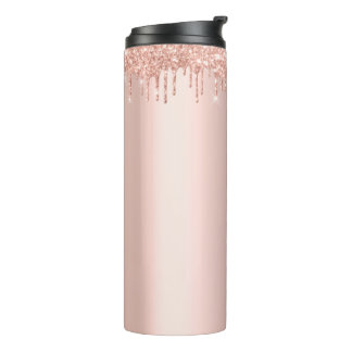 Bouteilles Isothermes Tumbler en acier inoxydable or rose 20oz