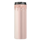 Bouteilles Isothermes Tumbler en acier inoxydable or rose 20oz (Dos)