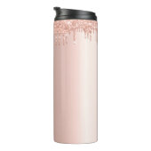 Bouteilles Isothermes Tumbler en acier inoxydable or rose 20oz (Tourné sur la droite)