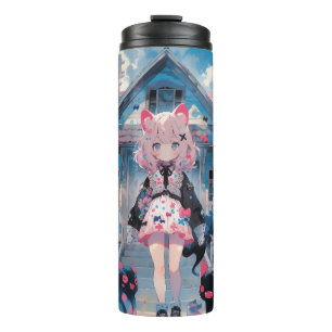 Bouteilles Isothermes Tumbler inspiré de la fille hantée d'Anime Manga