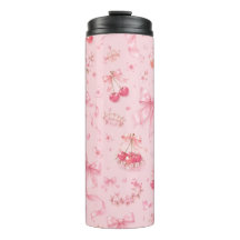 Tumbler Rose Féminin Esthétique