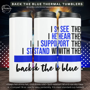 Bouteilles Isothermes Tumbler thermique Back the Blue