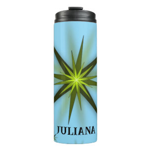 Bouteilles Isothermes Tumbler Thermique Étoile Bleue Jaune