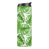 Bouteilles Isothermes Tumbler thermique feuille tropical (Tourné sur la gauche)