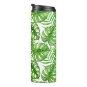 Bouteilles Isothermes Tumbler thermique feuille tropical (Tourné sur la droite)