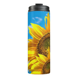 Bouteilles Isothermes Tumbler Thermique Fleur de Tournesol