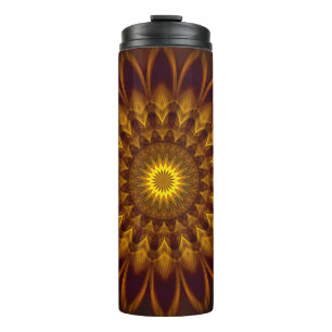Bouteilles Isothermes Tumbler thermique Mandala Motif Couleurs de la Ter