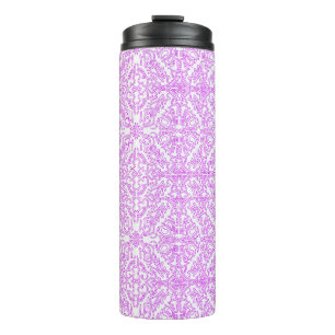 Bouteilles Isothermes Tumbler Thermique Rose Pâle Rêve Motif Mandala 