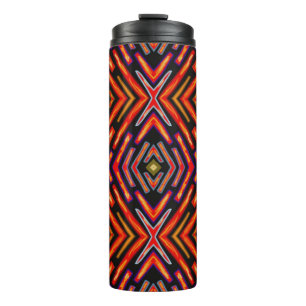 Bouteilles Isothermes Tumbler Thermique Rouge Flamboyant Flamme Orange N
