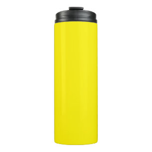 Bouteilles Isothermes Tumbler Thermique Uni Jaune Clair 