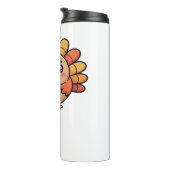 Bouteilles Isothermes turquie d'action de grâces kawaii T-shirt classiqu (Tourné sur la droite)