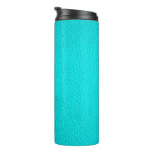 Bouteilles Isothermes Turquoise leather skin texture skin (Tourné sur la droite)