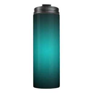 Bouteilles Isothermes Turquoise Ombre vert dégradé moderne minimaliste