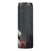 Bouteilles Isothermes Tuxedo Chat avec Noël Festif du Père Noël (Dos)