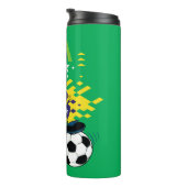 Bouteilles Isothermes TWEETY™ Team Brazil Soccer Graphic (Tourné sur la droite)